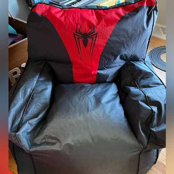 Kids Spider-Man Bean Bag Chair - Picture 1 of 1